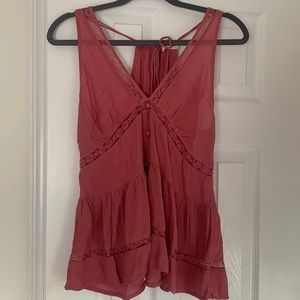 Flowy sleeveless top